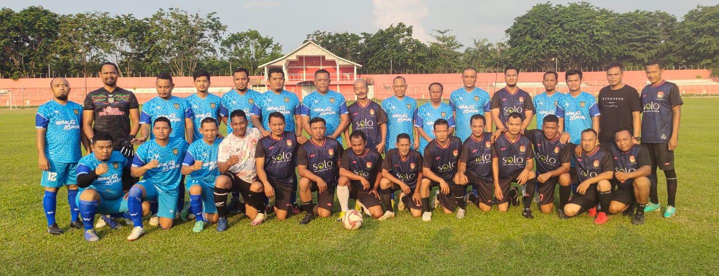 Rocky Marpaung Sumbang Dua Gol Kemenangan KONI Asahan