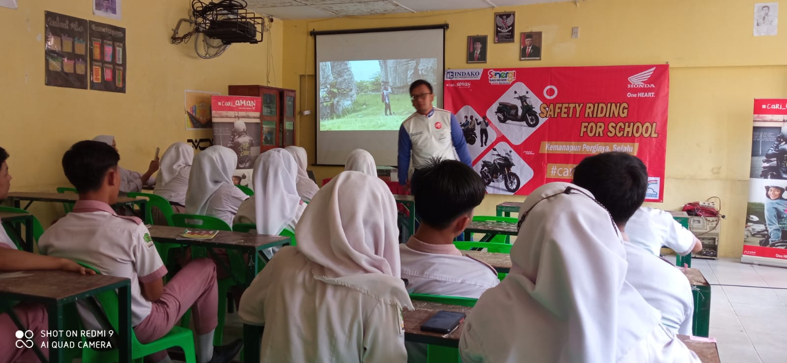 Honda Edukasi Safety Riding Pelajar Langkat