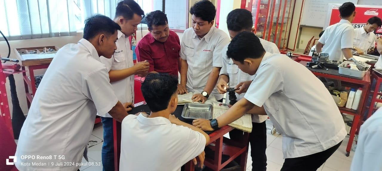 Gelar Pelatihan TTL-2, Honda Terus Perkuat Kompetensi Mekanik