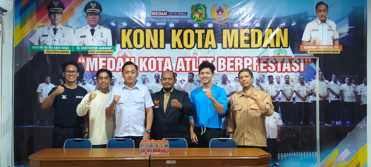 Aswindy Lepas Atlet Panjat Tebing Medan Ikut Kejuaraan Di Bandung