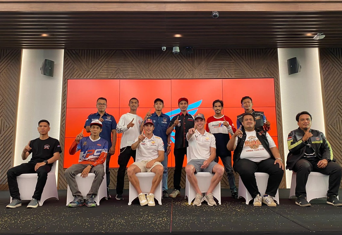 Semangat Satu Hati Bikers Honda Untuk GP Mandalika