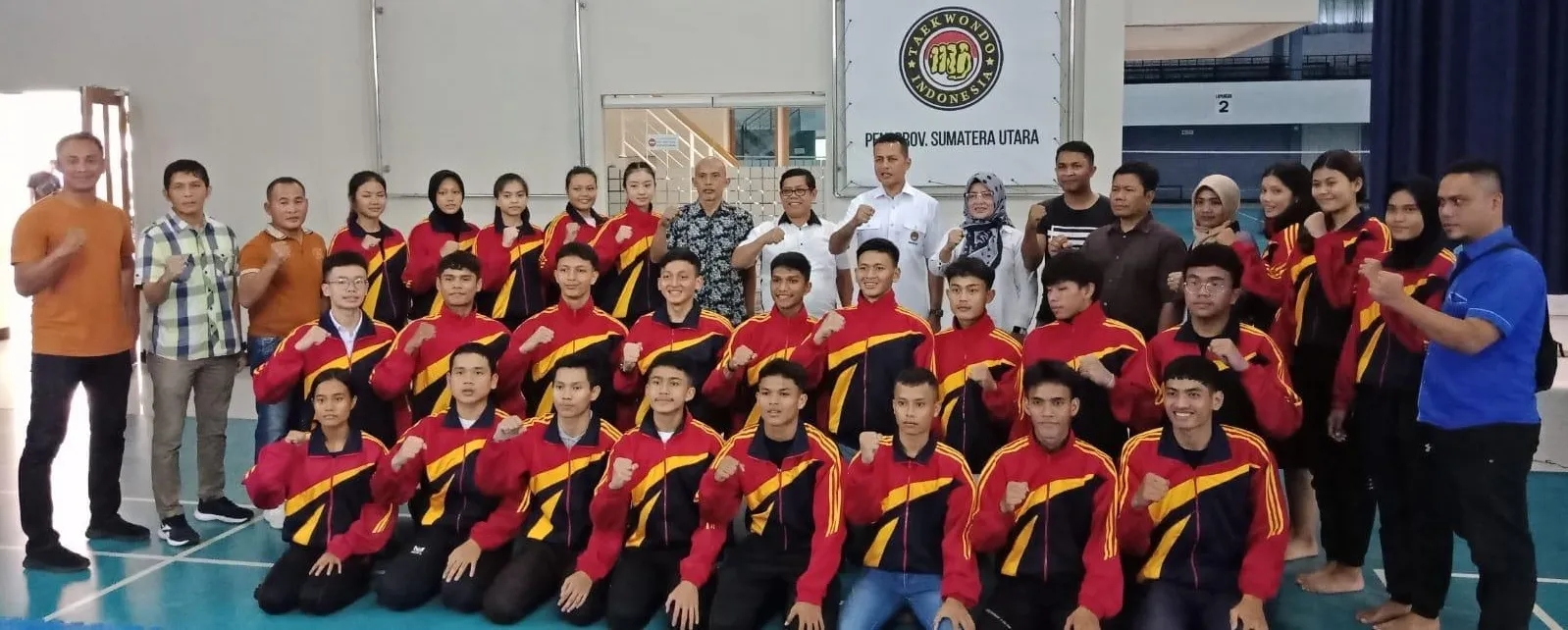 Wagubsu Lepas Atlet Taekwondo Ikut Kejurnas