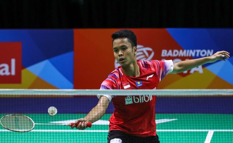 Ginting, Jonatan Melaju
