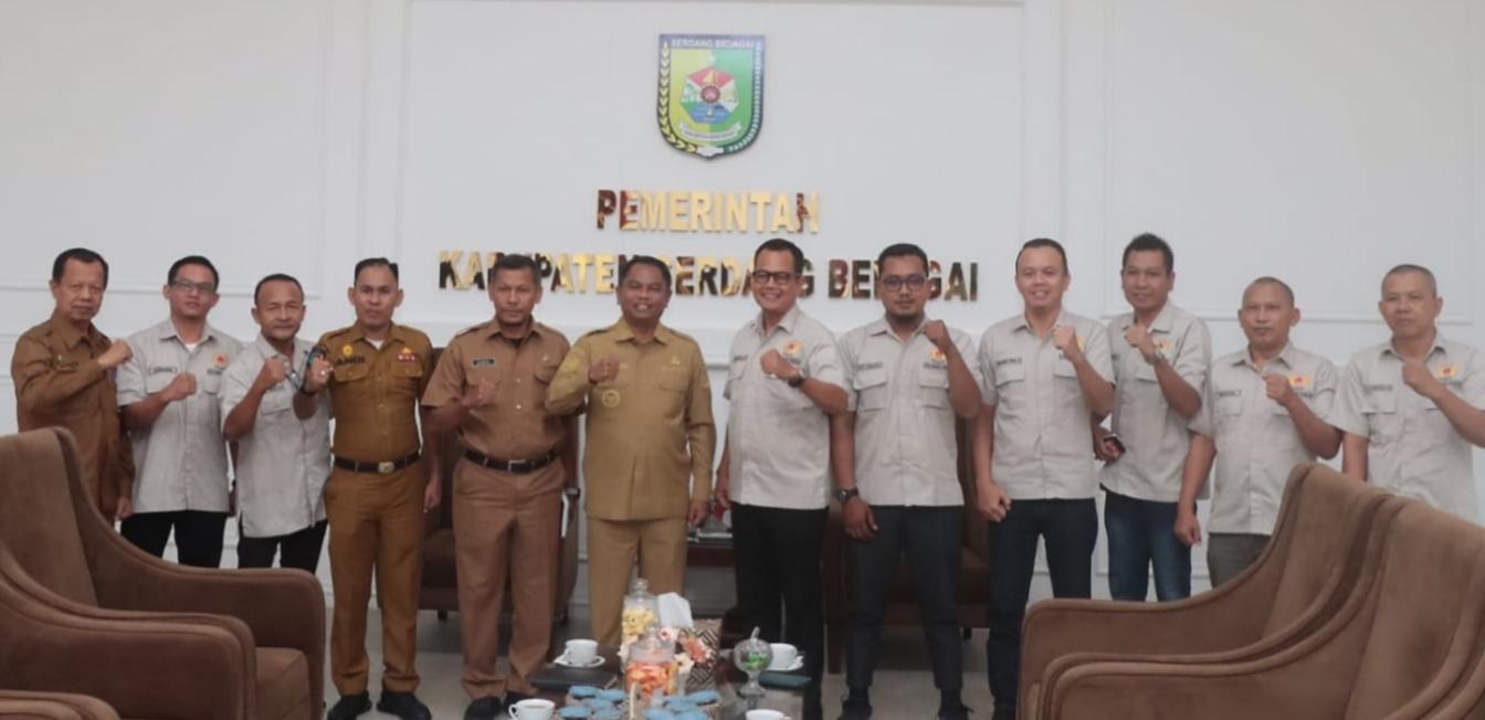 Bupati Silaturahim KONI Sergai
