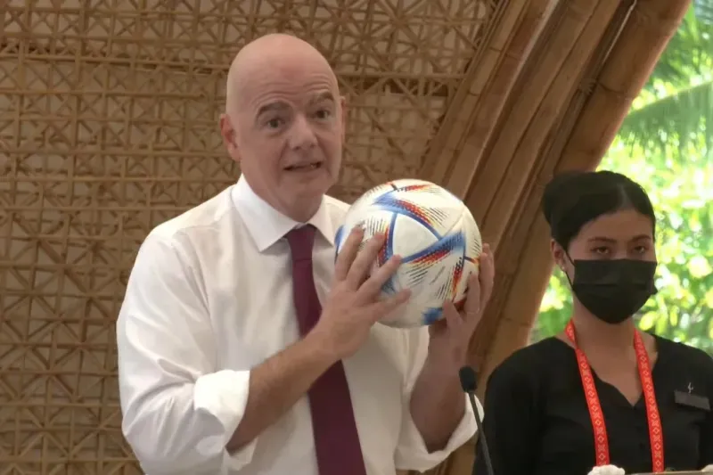 Pimpinan G20 Dapat Bola Resmi PD 2022