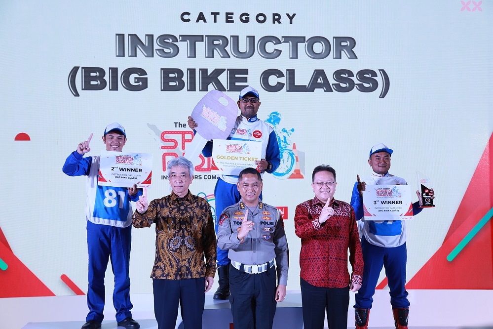 Honda Uji Kompetensi Para Instruktur Safety Riding