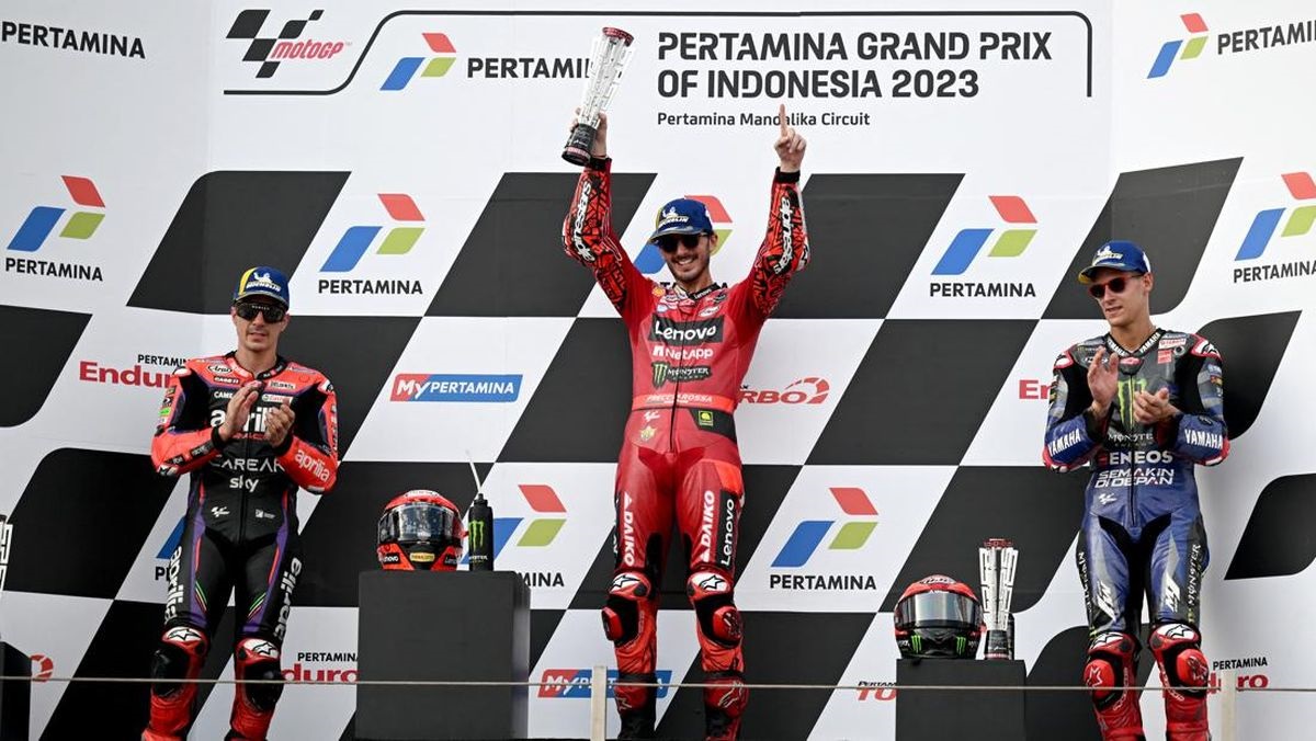 Drama Bagnaia Juara MotoGP Mandalika