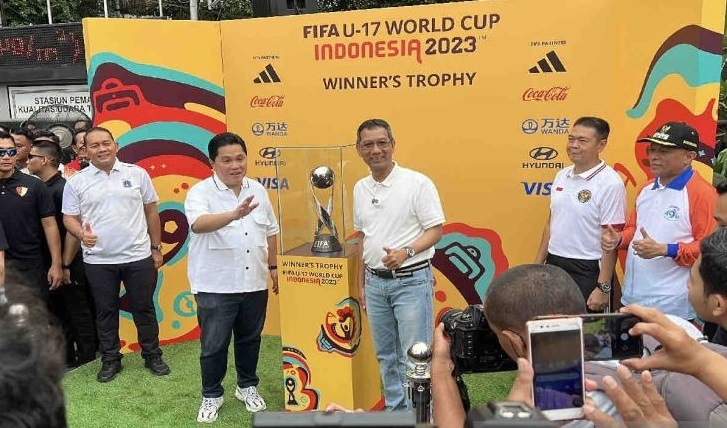 Trofi Piala Dunia U-17 Mulai Dipamerkan