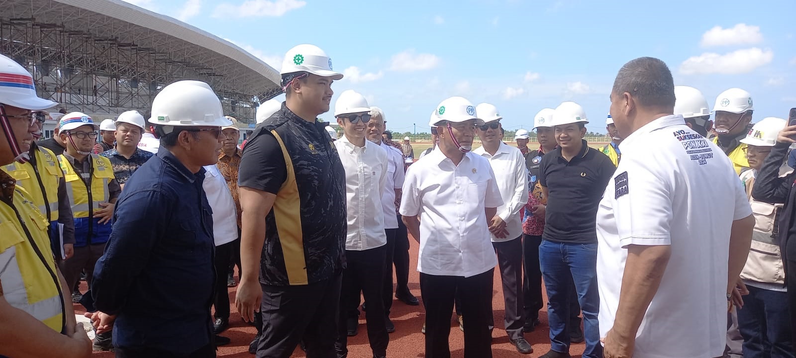 Stadion Utama Sumut Sport Center Selesai Akhir Juli
