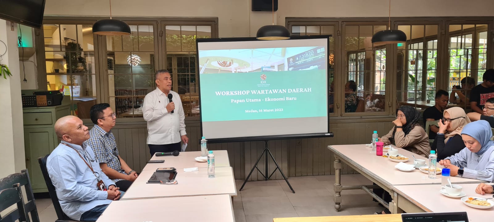 BEI Sosialisasikan Papan Utama-Ekonomi Baru Di Medan