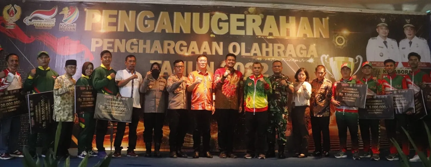 Apresiasi Pemko Medan Melebihi Ekspektasi Atlet