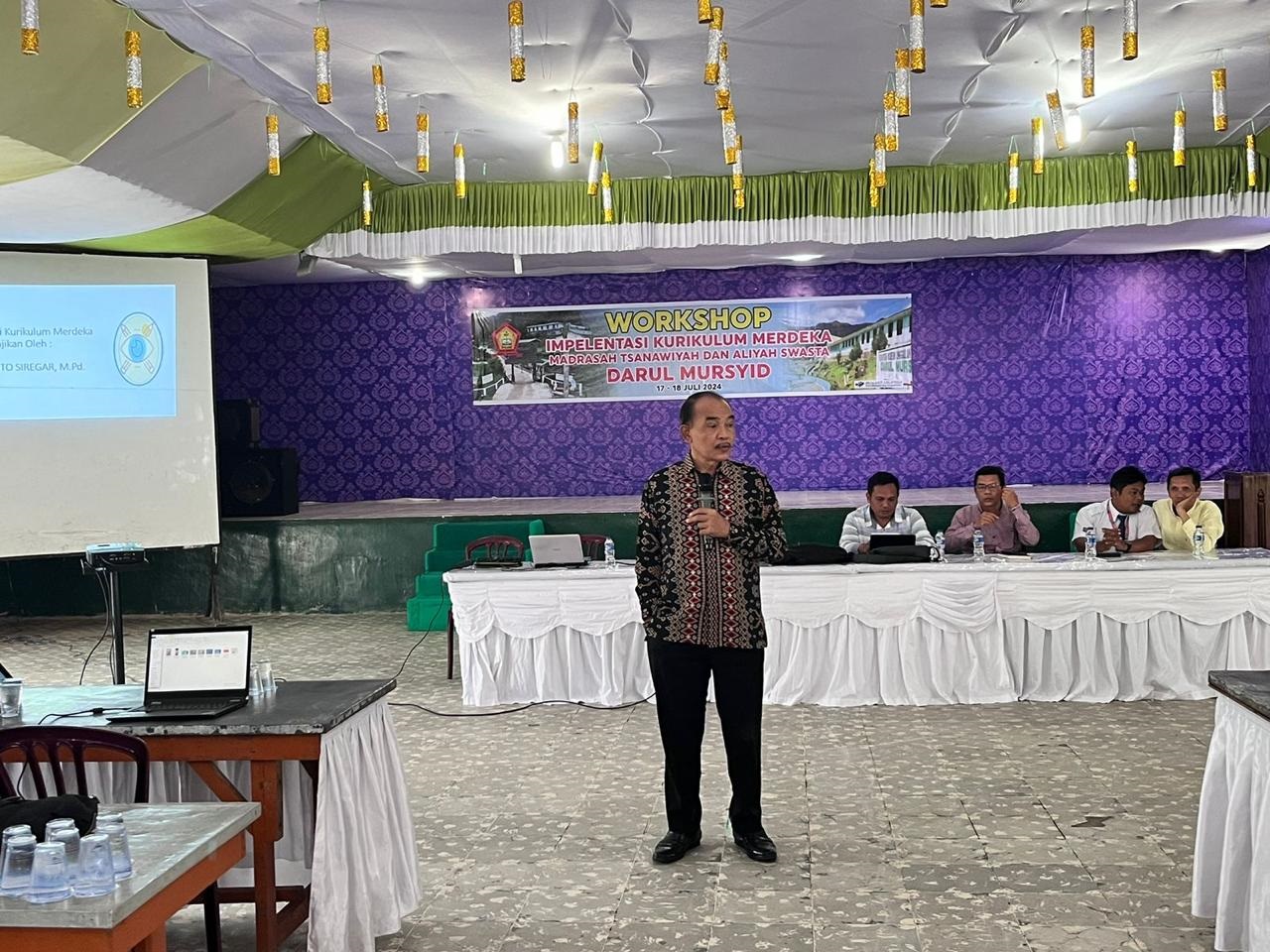 Darul Mursyid Laksanakan Workshop Implementasi Kurikulum Merdeka