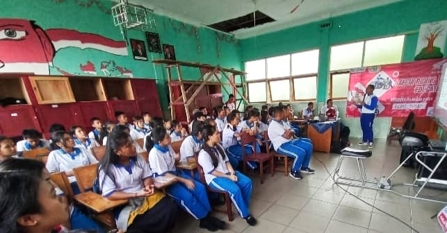 Honda Gandeng Pelajar Sibolga Budayakan #Cari_Aman