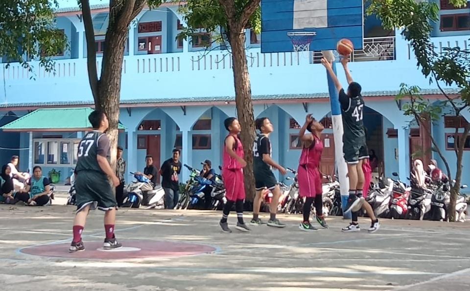 52 Tim Ikut Turnamen Basket 3x3 UM Tapsel