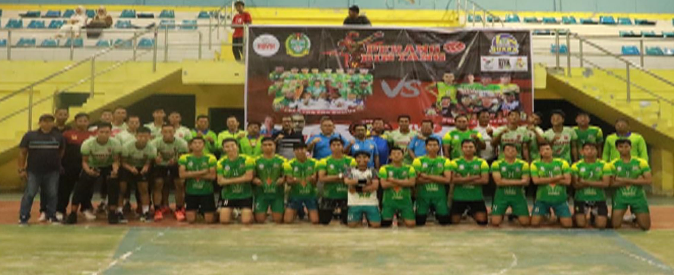Perang Bintang Tim Voli Pelatda Sumut