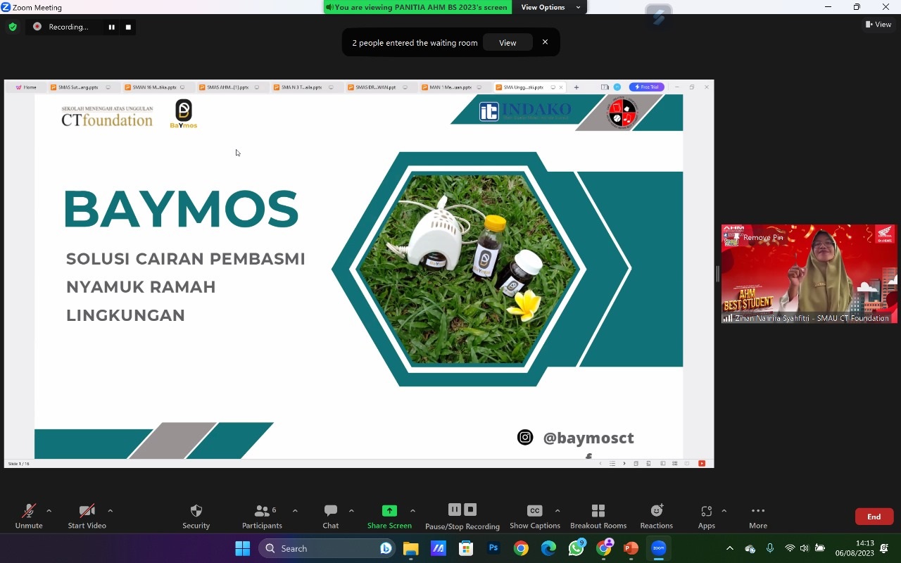 Dua Duta AHM Best Student Sumut Kejar Final