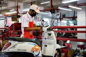 Honda Berbagi Pengetahuan Atasi Motor Terendam Banjir