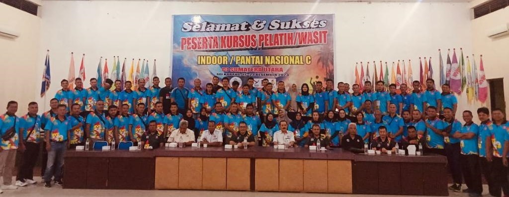 PBVSI Sumut Gelar Kursus Wasit Dan Pelatih Nasional