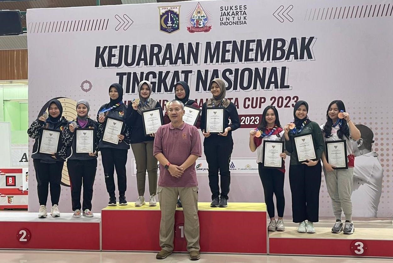 Aceh Sabet Emas Kejurnas Menembak