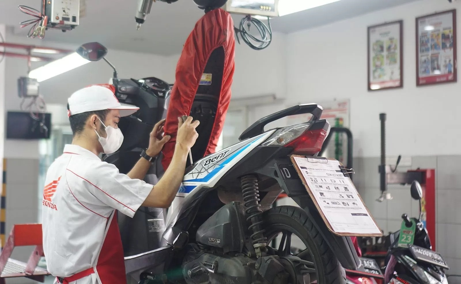 Honda Pastikan Motor Pecintanya Prima Sambut Lebaran