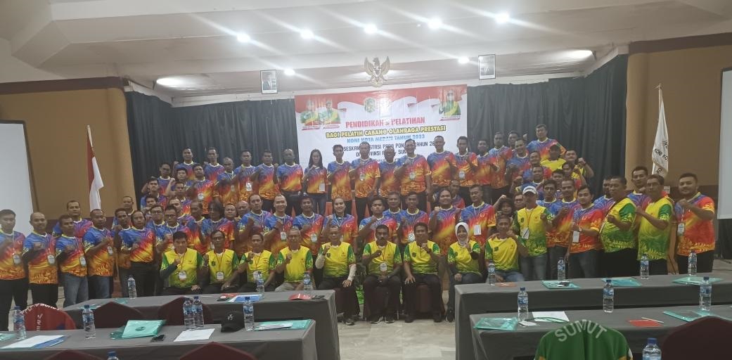 KONI Medan Ajak Pelatih Jaga Atlet