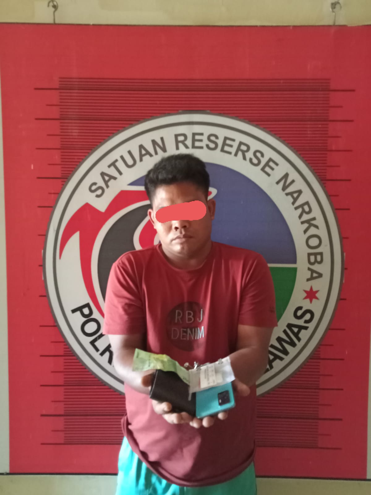 Satres Narkoba Polres Palas Ciduk Tersangka Penjual Sabu