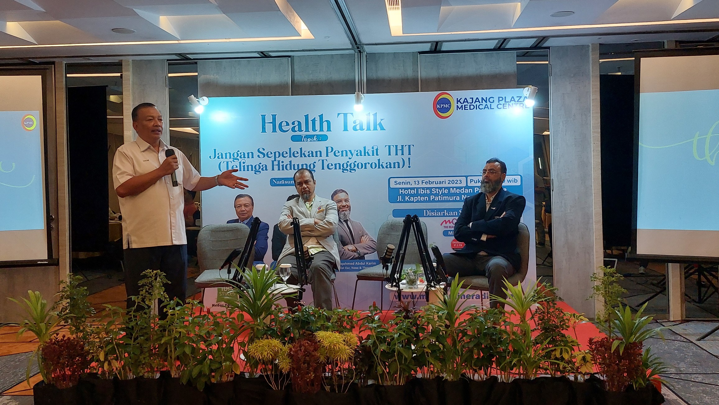 KPMC Gelar Health Talk Penyakit THT di Medan