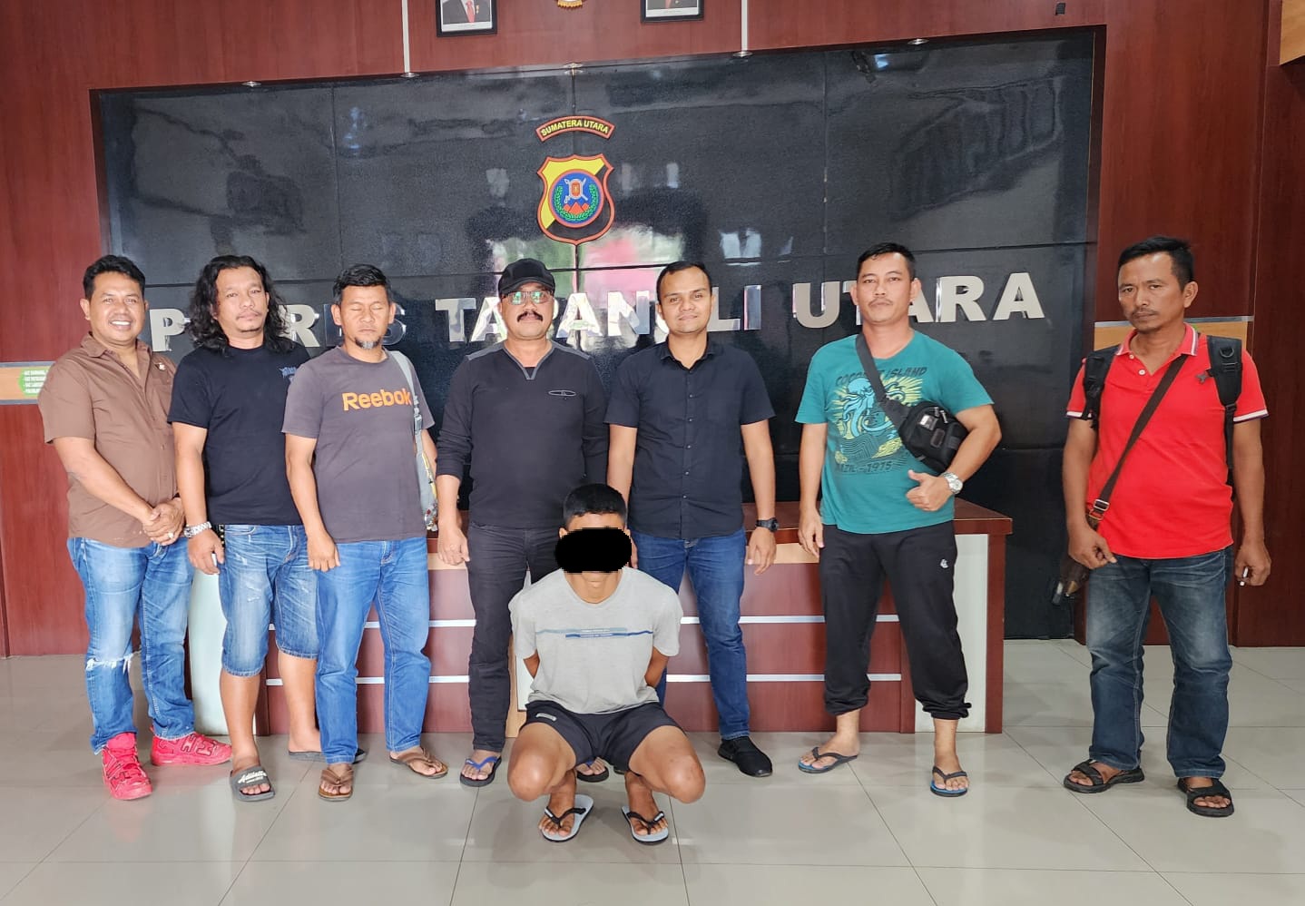 1 Lagi Tahanan Yang Kabur Dari RTP Polsek Perdagangan Ditangkap