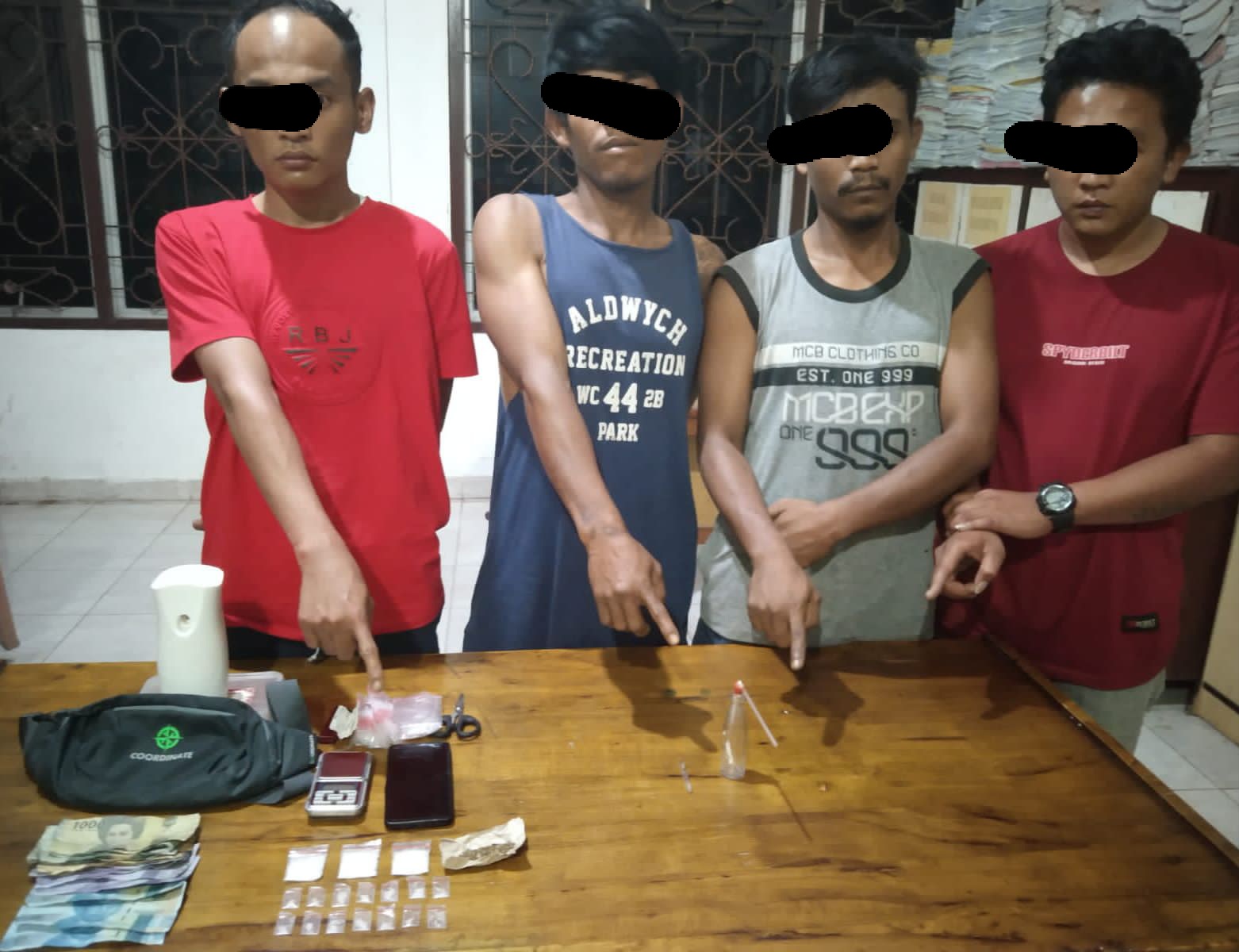 Polres Simalungun Tangkap 8 Pemain Sabu