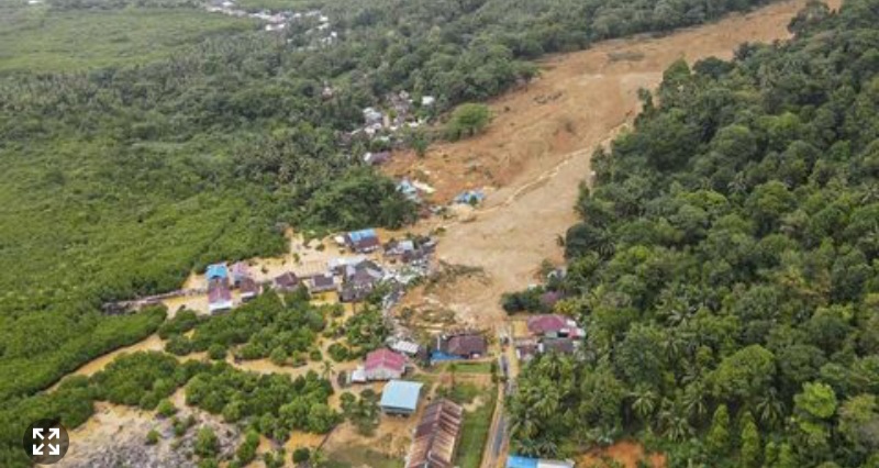 Longsor Natuna Paksa 1.216 Warga Mengungsi, 43 Hilang, 12 Meninggal Teridentifikasi