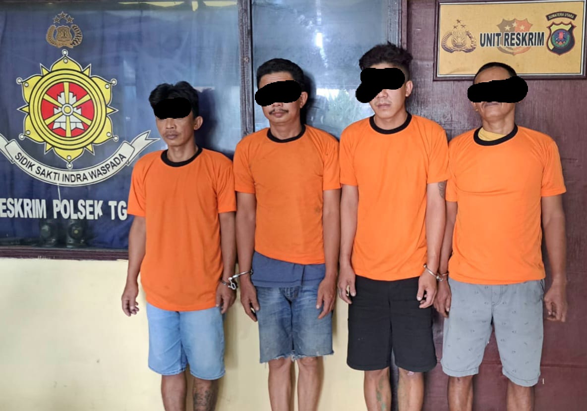 Polsek Tanjungmorawa Tangkap 2 Residivis Curanmor Dan 2 Penadah