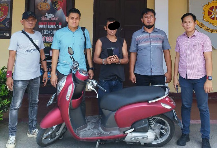 Pencuri Rumah Polisi Diringkus