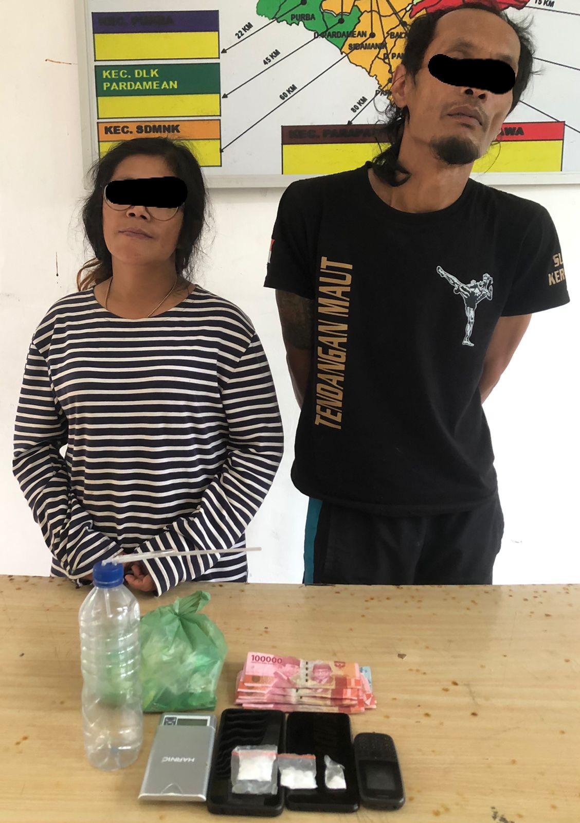 Diduga Jadi Pengedar Sabu, Dua Insan Berlainan Jenis Ditangkap