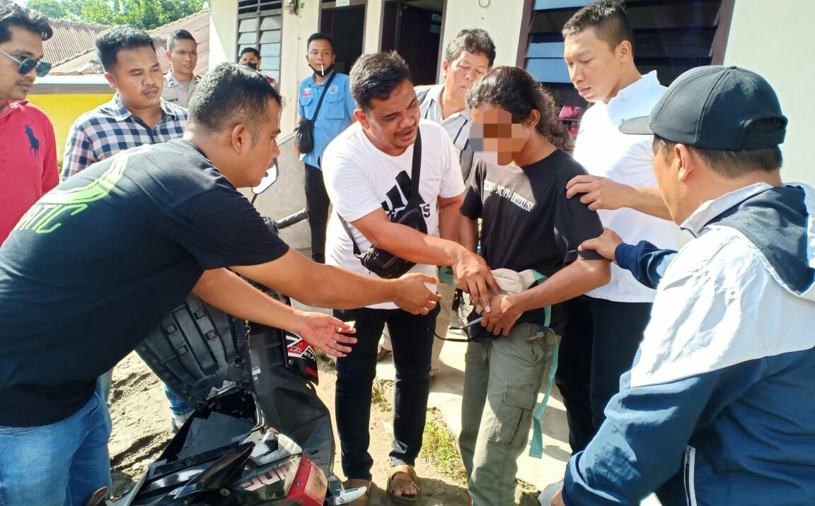 Di P. Siantar, Tim Temukan 1 Positif Narkoba Dan 1 Paket Ganja