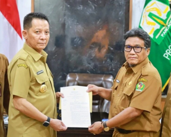 Pj Bupati Pidie Dan Pj Bupati Aceh Jaya Tetap Wahyudi Dan Nurdin