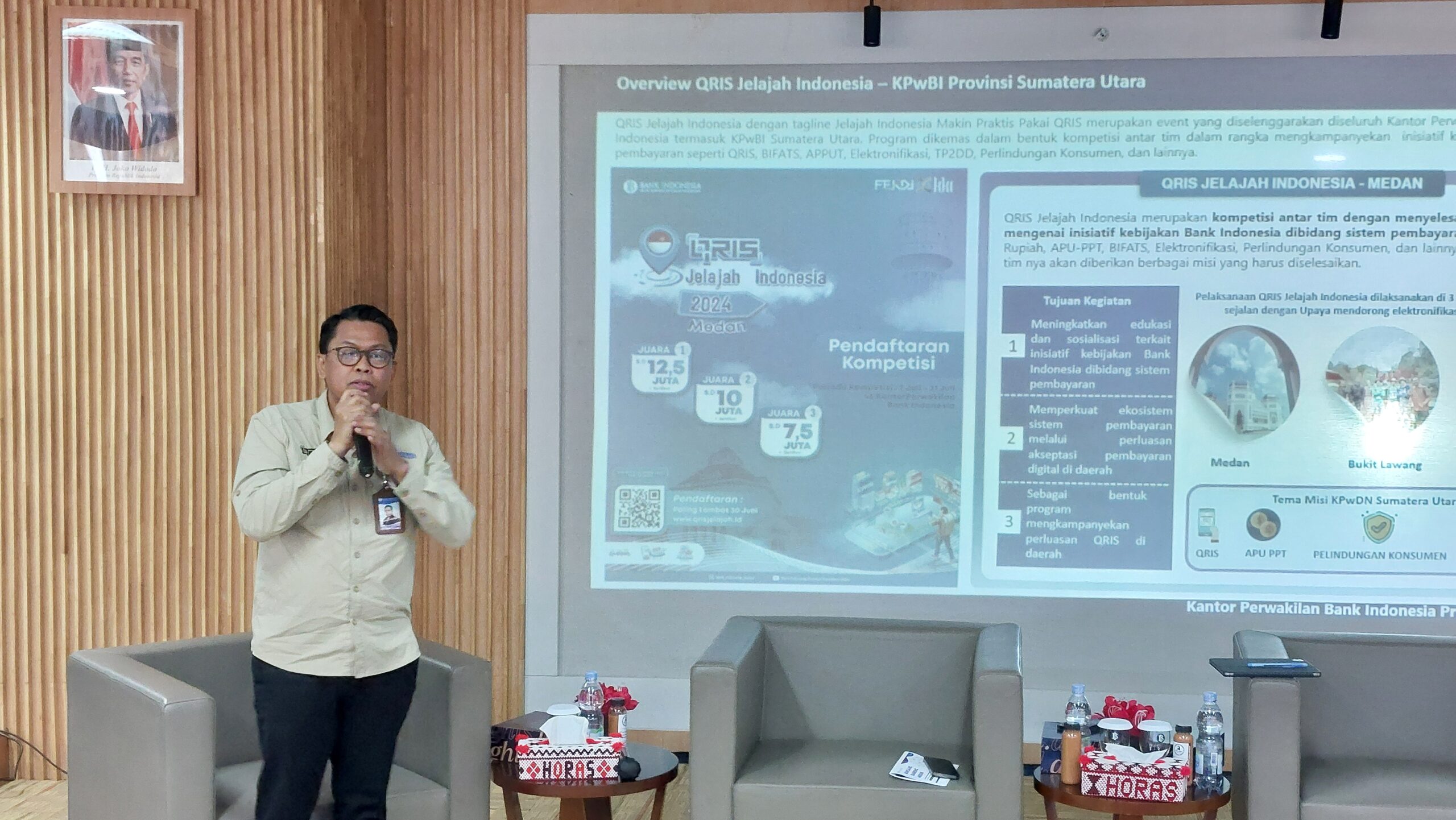 KPwBI Sumut Peringkat Pertama Peserta Terbanyak Program QRIS Jelajah Indonesia