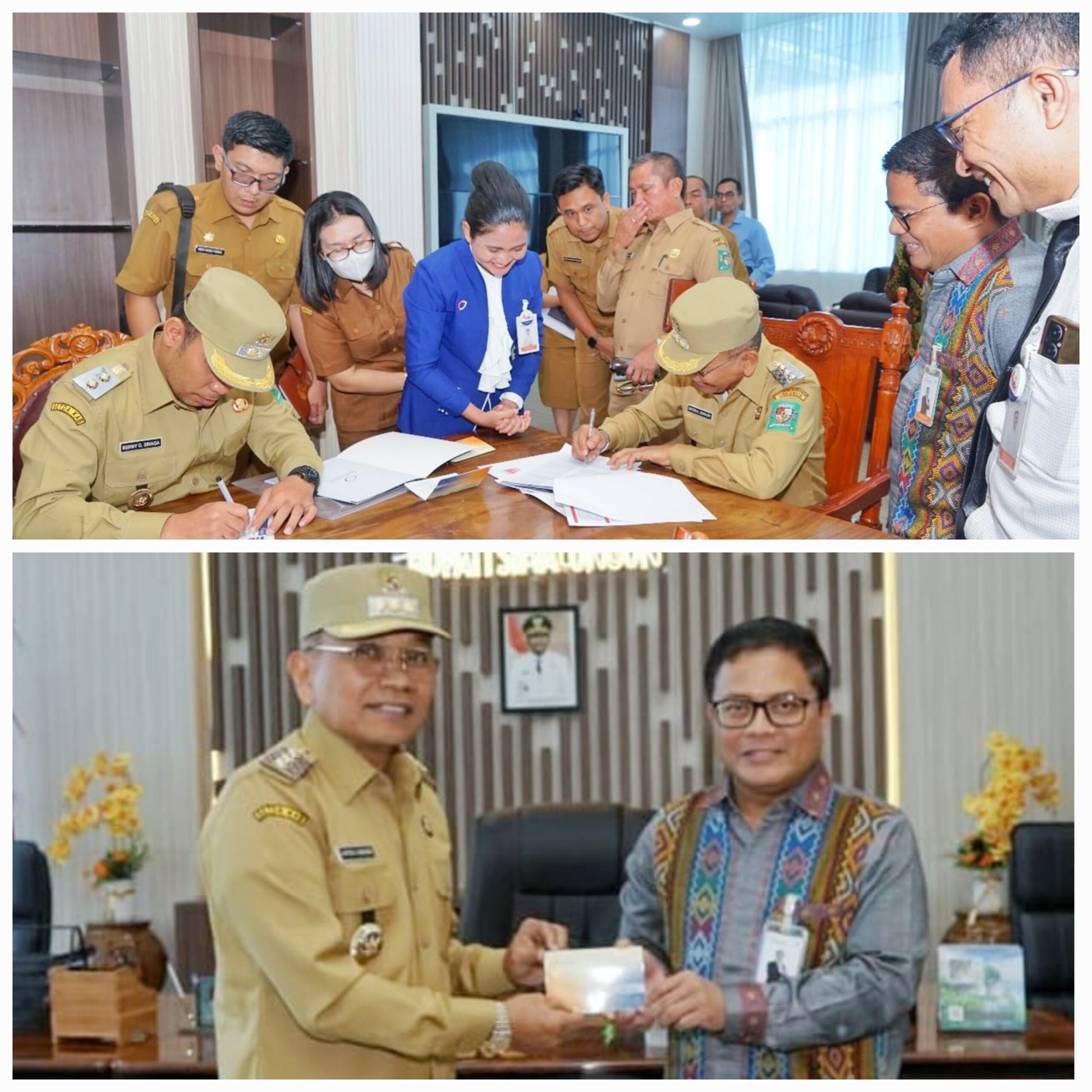 Direksi Bank Sumut Bertemu Bupati Simalungun, Tawarkan Kredit Pemda Rp5 T