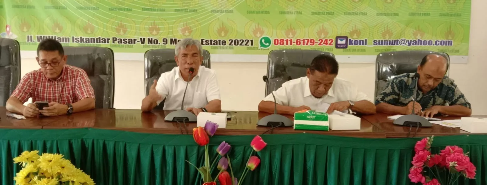 Pembukaan Porprovsu Di Dalam GSG Pancing