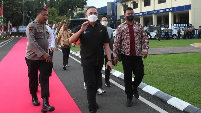 Ketum PSSI Penuhi Panggilan Polisi
