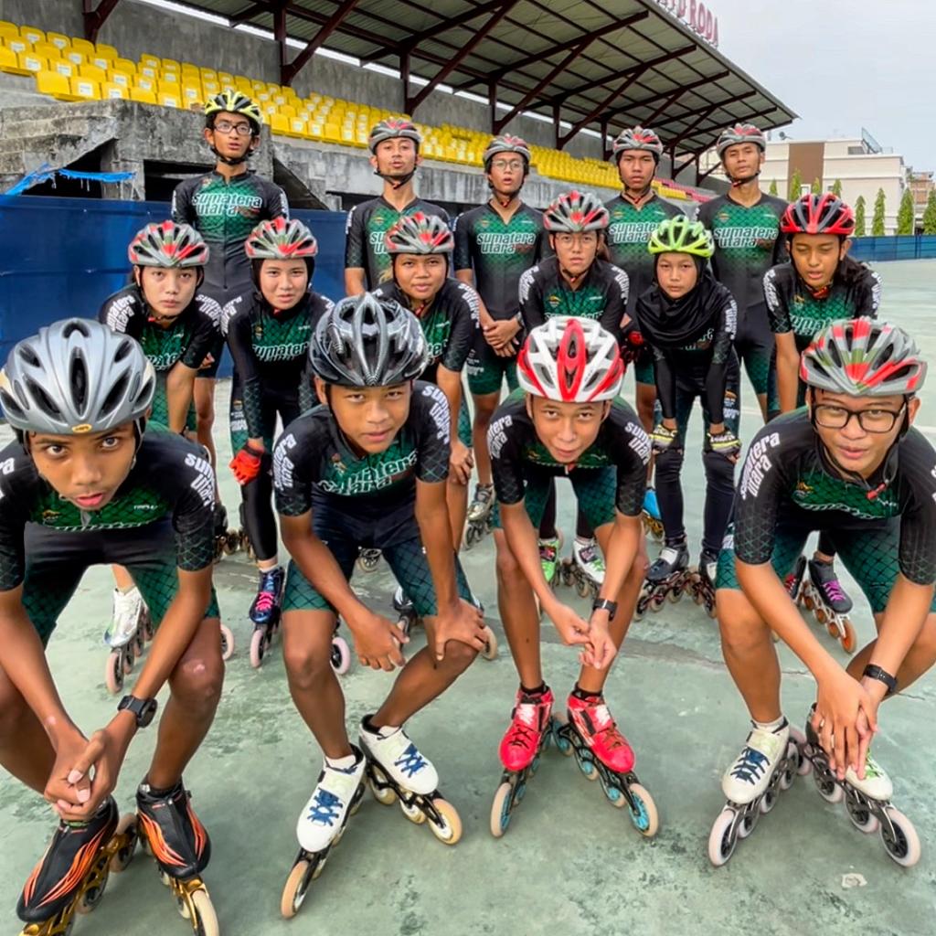 Sepatu Roda Sumut Tak Muluk-muluk