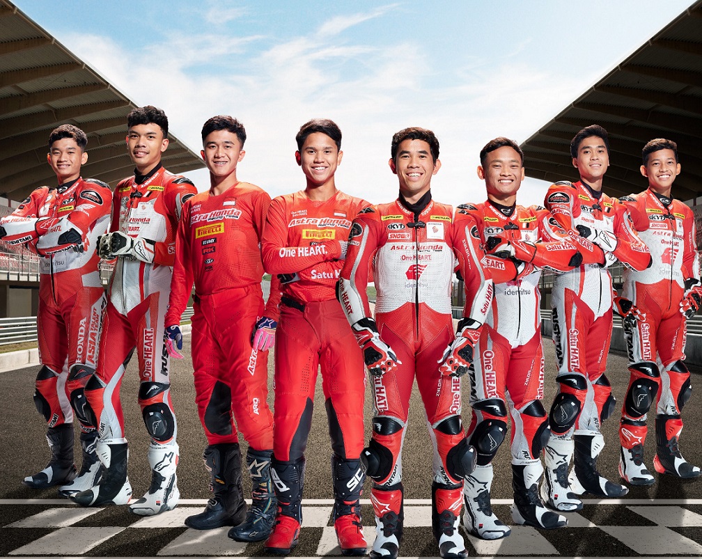 12 Pebalap Astra Honda Siap Unjuk Prestasi