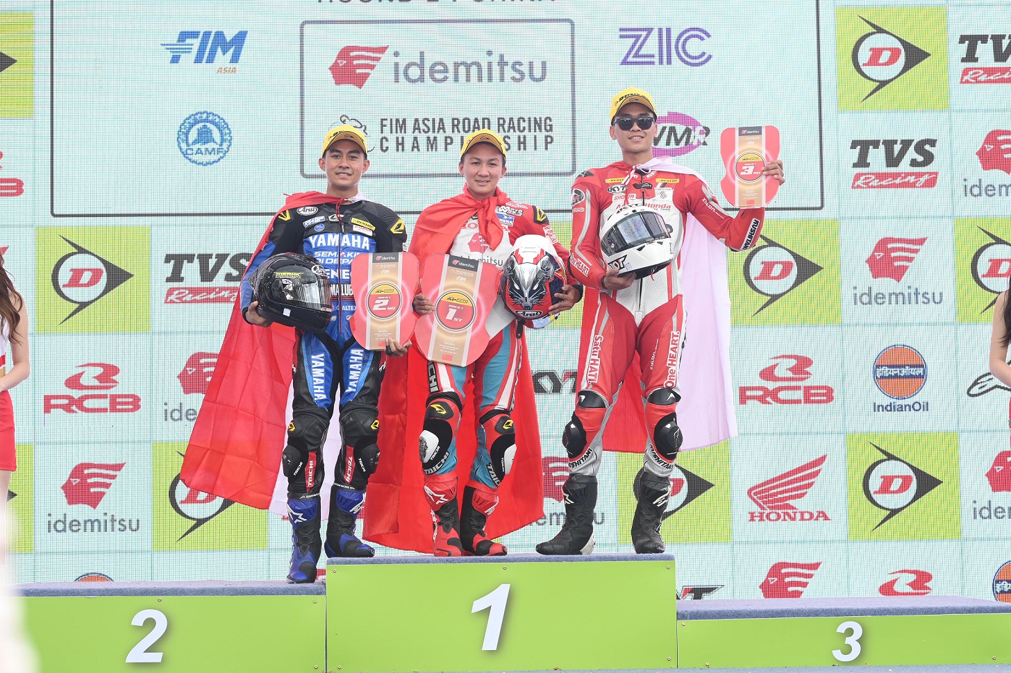 Pebalap Astra Honda Podium ARRC China