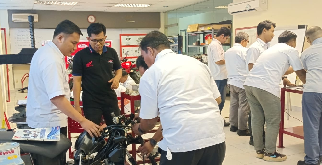 Honda Gelar Pelatihan Modul Lanjutan Guru 2023