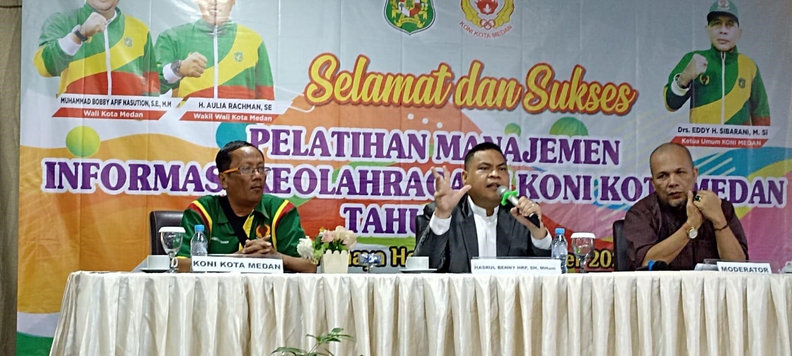 KONI Medan Sudah Terapkan Sport Science