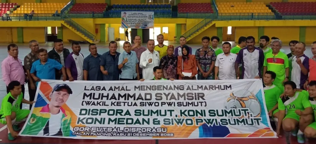 Laga Amal Kenang M Syamsir Sukses