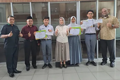 3 Siswa SMA Harapan Raih Juara Polo Air Kejurda Sumut