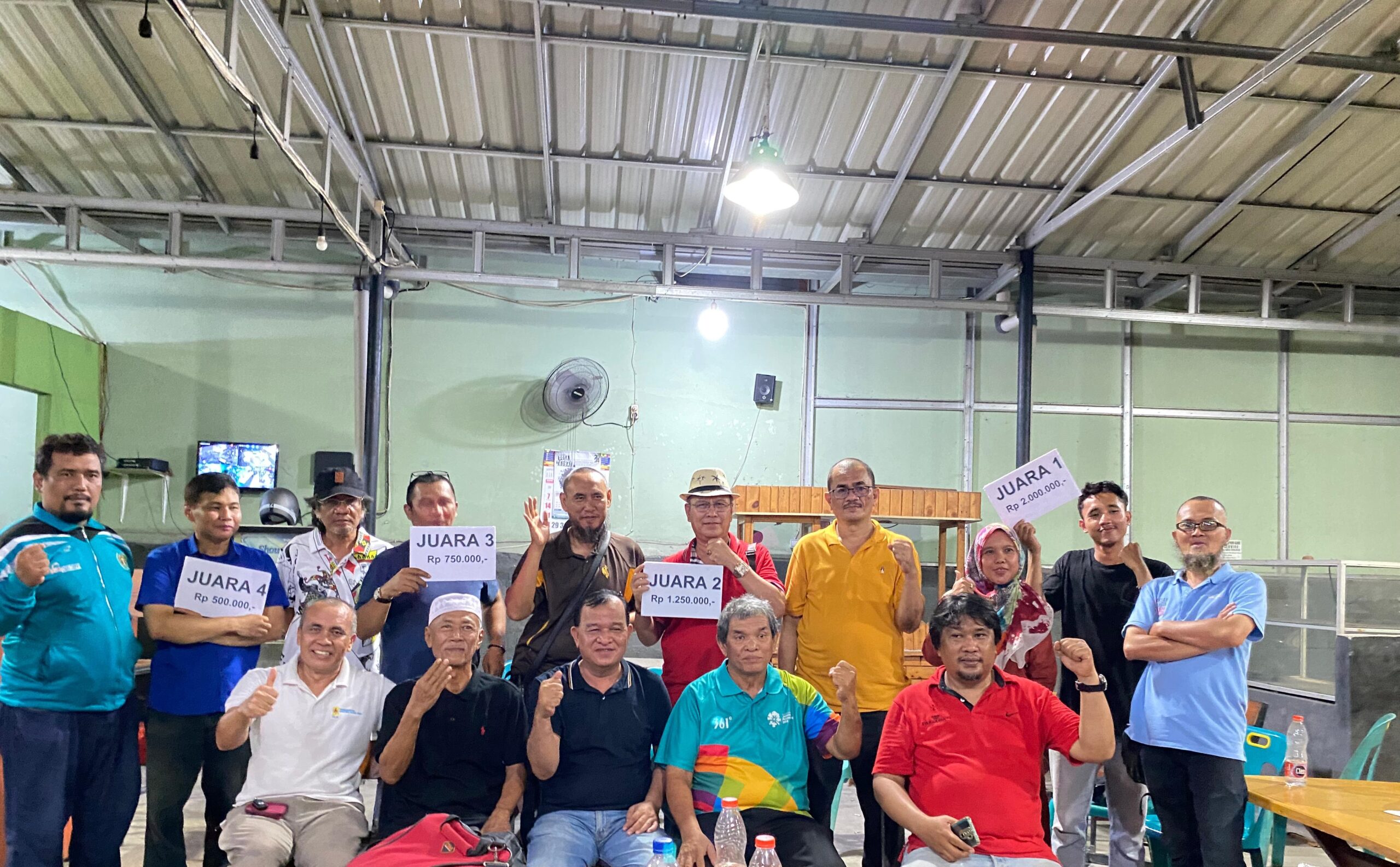Fathur/Yuni Juara Bridge Sumut Open Pairs