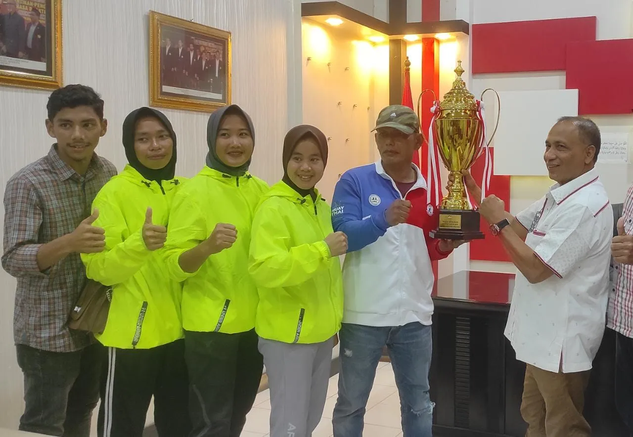 Pertarung Aceh Sabet 3 Emas Kejurnas Muaythai