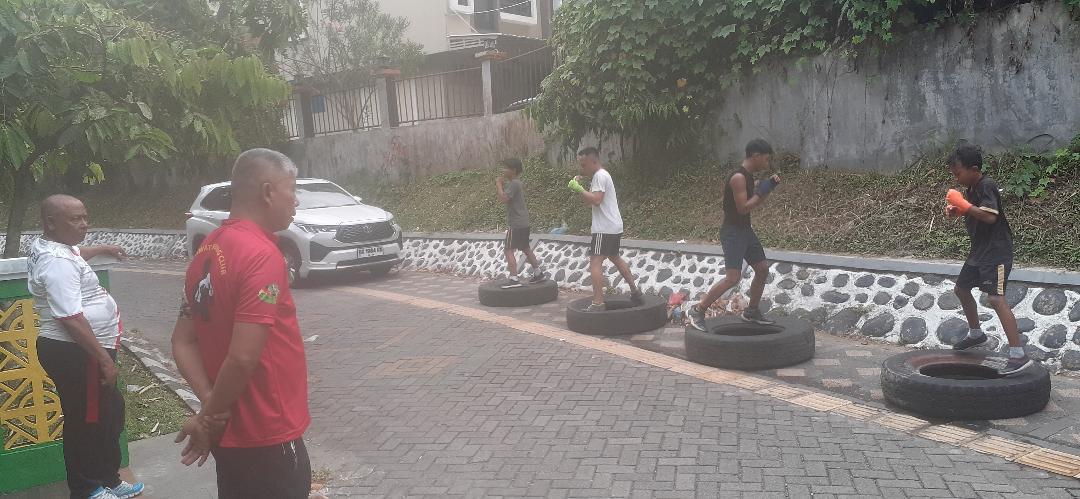 Pertina Binjai Tinjau Sasana Rajawali