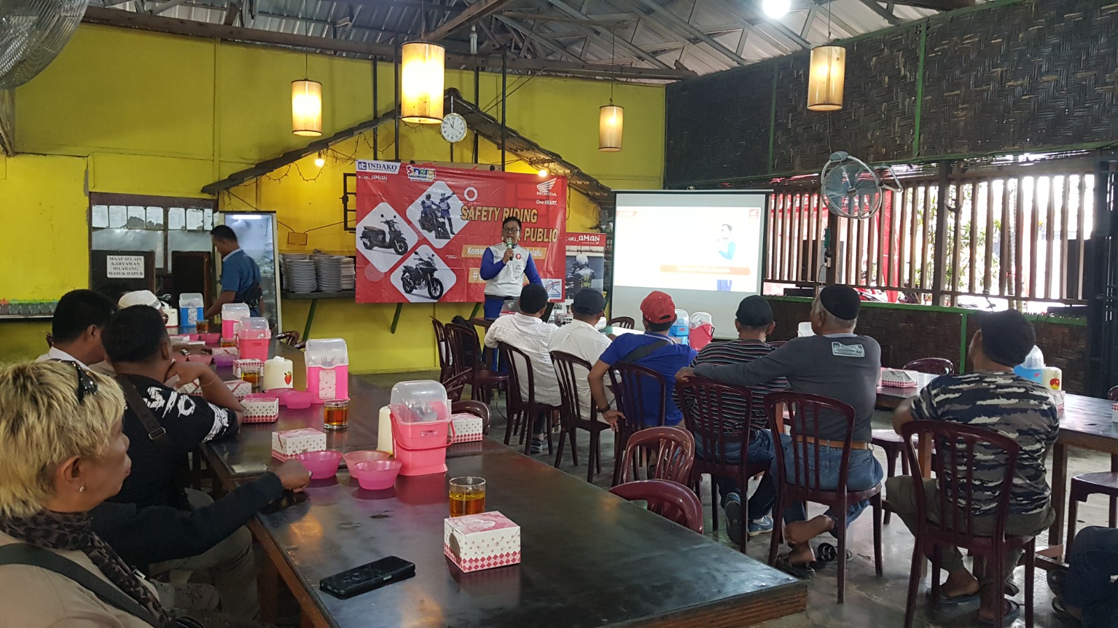 Pecinta Honda Pangkalanbrandan Siap Bagi Inspirasi Cari_Aman